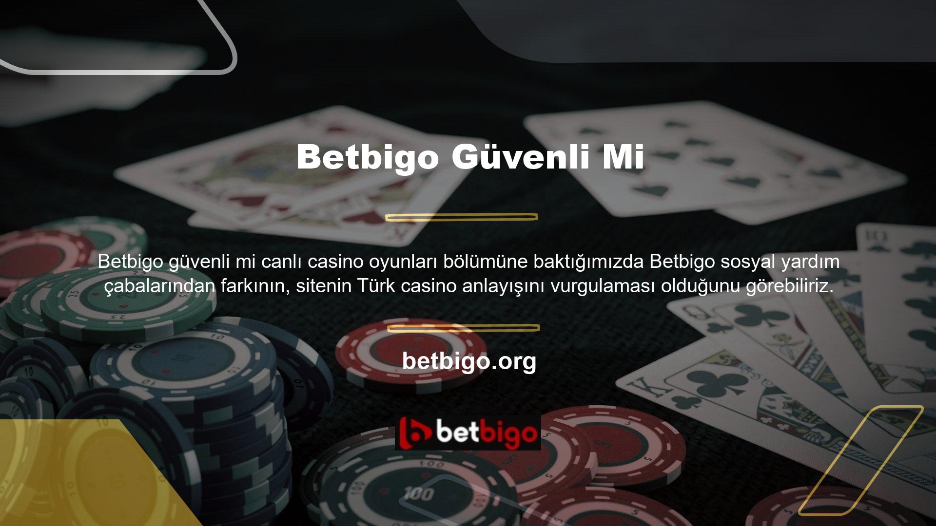 Bu durumda Betbigo web sitesinde yer alan canlı casino masalarında krupiye ile Türkçe olarak da iletişim kurabilirsiniz