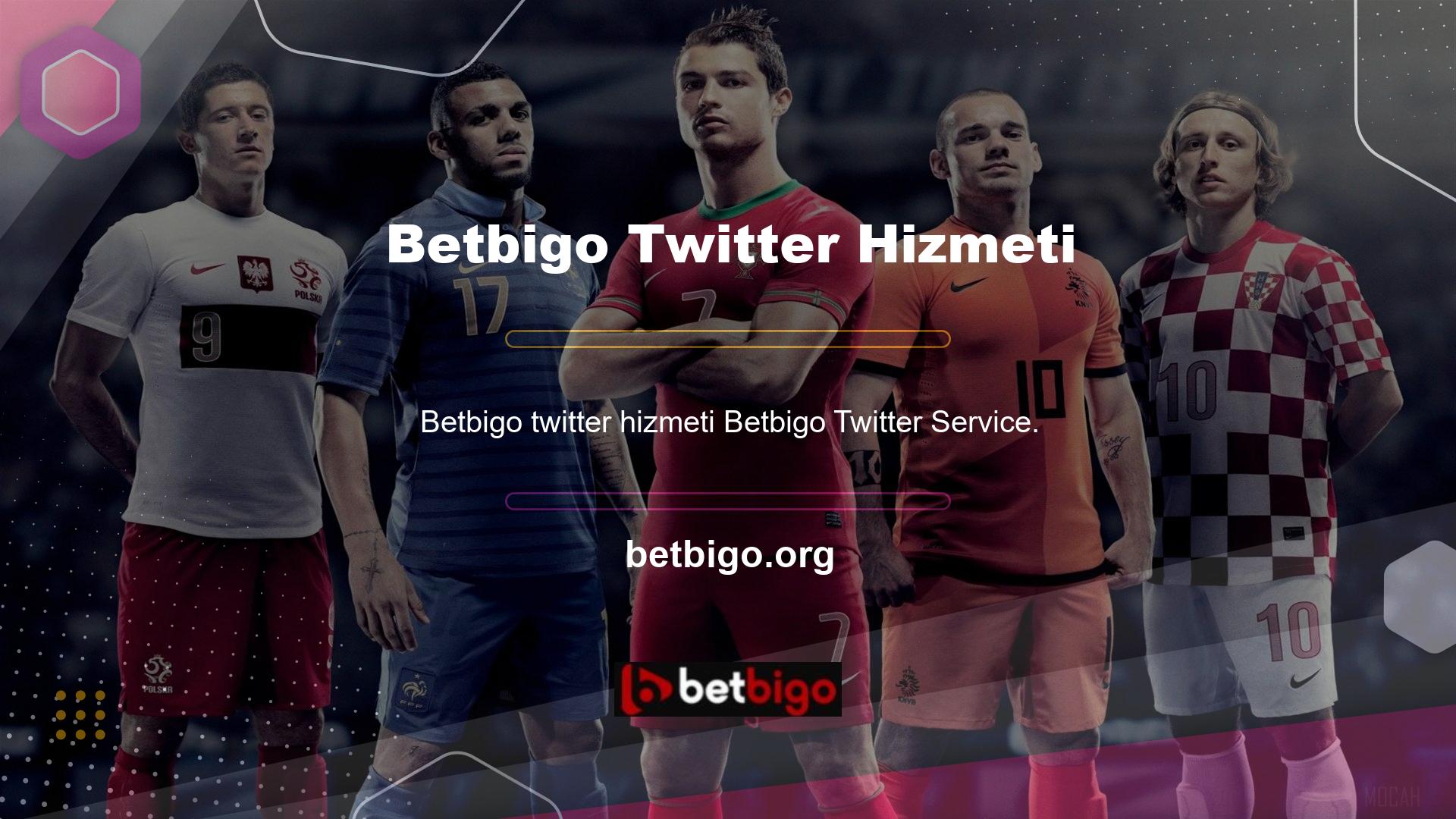 Müşteri memnuniyetini önemseyen Betbigo esas olarak Twitter'da yeni bonuslar dağıtıyor